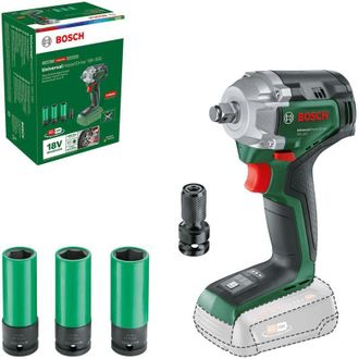 Bosch Llave De Impacto A Bater&iacute;a Universalimpactdrive 18v-350 (apriete Potente Y Fijaci&oacute;n En La Obra Par De Apriete M&aacute;x.: 350 Nm Adaptador Hexagonal Sistema
