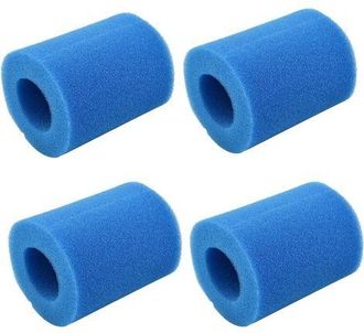 OEM Lot De 4 Cartouches Filtrantes En Mousse Pour Piscine De Type Lavables