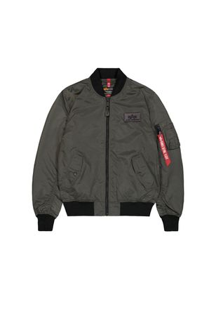 Alpha Industries Bomberjacke ALPHA INDUSTRIES MA-1 TTC Light, Herren, Gr. XXL, grau (grauschwarz), Obermaterial: 100% Nylon, Futter: 100% Nylon, Jacken Bomberjacke
