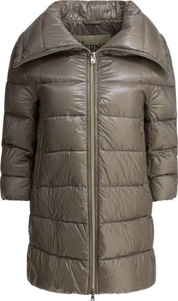 Herno Cleope Jackets And Coats Marrone-Donna