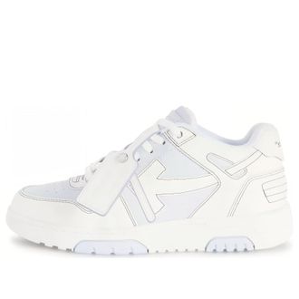 Off-white (WMNS) Off-White Out Of Office Leather Sneakers Light blue White OWIA259S24LEA0044001