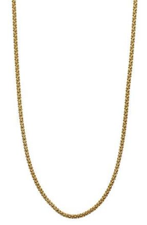 Argento Vivo Popcorn Chain Necklace in Gold at Nordstrom Rack