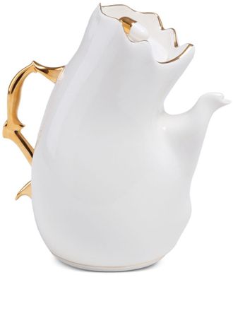 Seletti x Jordanluca Meltdown porcelain teapot - unisex - Porcelain - One Size - White