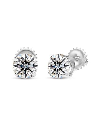 SuperJeweler Superjeweler 14K 1.00 Ct. Tw. Lab-Grown Diamond Earrings