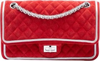 Chanel Borsa a spalla vintage Pre-owned Double Flap - - Pre-owned - Donna - Rosso - ONE SIZE