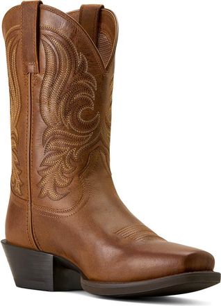 Ariat Sport Lawman Square Toe Cowboy Boot in Brown at Nordstrom, Size 11.5