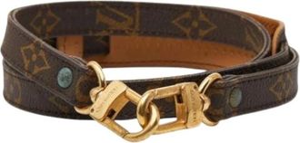 Louis Vuitton Pre-owned Accessories, female, Brown, Size: ONE SIZE Pre-owned Strap