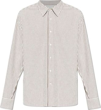 Officine G&eacute;n&eacute;rale Gad Shirt - Heren - Casual Overhemden - Wit - S - Katoen - Overhemden