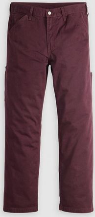 Levi's Mens Levis Mid Rise Carpenter Jeans in Deep Burg - Red - Size 30W/32L
