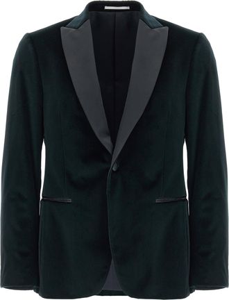 Pal Zileri Linea Cerimonia Blazer Verde-Uomo