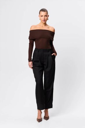 Mossman Knox Trousers In Black