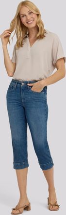 NYDJ Marilyn Recht Crop Jeans In Re-New Denim