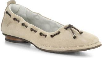 FLY London Bapi Ballet Flat in Taupe at Nordstrom, Size 10-10.5Us