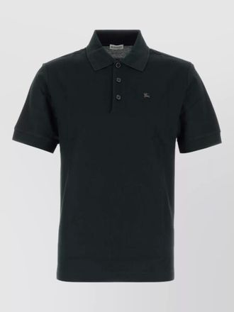 Burberry piquet shirt polo collar short sleeves