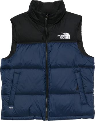 The North Face quilted zip-up gilet - men - Recycled Nylon - S - Blue