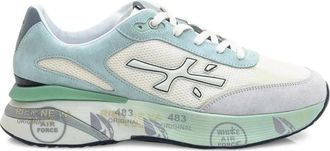 Premiata Sneakers, male, Blue, 11 UK, Blue Trainers with Pebax Sole