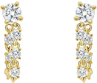 Sabrina Designs 14K 0.72 Ct. Tw. Diamond Earrings