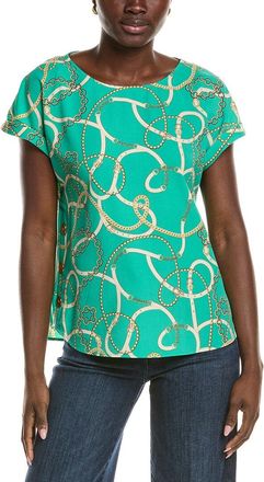 Jones New York Button Detail Blouse