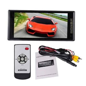 Trade Shop Trade Shop - Traesio - Monitor Specchietto Interno Posteriore Auto Per Telecamera Tft 9