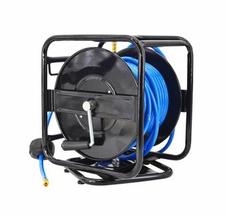 OEM Manguera Neum&aacute;tica Awtools 8x12mm X 30m Con Carrete Met&aacute;lico, Ideal Para Herramientas Neum&aacute;ticas, Alta Resistencia, Flexibilidad, Durabilidad Y Rendim