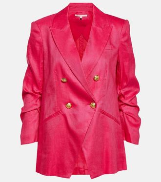 ジャケット JIL SANDER Double breast blazer jacket Pink Jil Sander Blazer Jacket Size 4 34 S $1200 Cotton Blend Pink