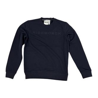 John Richmond Heren, Sweatshirts & Hoodies, Blauw, Maat: 2XL Katoen