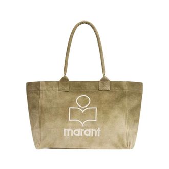 Isabel Marant Dames, Tassen, Groen, Maat: ONE Size Katoen
