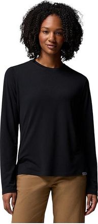 Columbia Csc Soft Stretch Long Sleeve T-Shirts Womens Workout Black : 2XL, Elastane/Jersey/Polyester