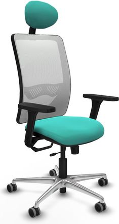 Piqueras y Crespo Sedia Da Ufficio Piqueras Y Crespo Zulema Turchese Ergonomica