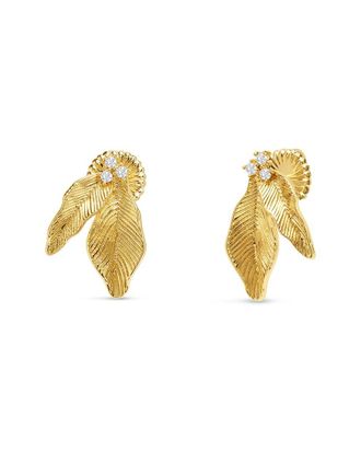 Bruno Magli Plated Earrings