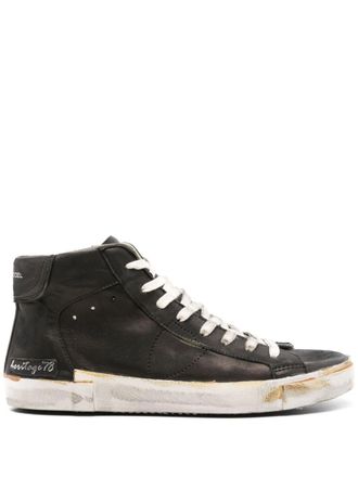 Philippe Model PRSX hi-top sneakers - Black