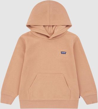 Levi's Teenager Mini Batwing Pullover Hoodie - Uomo - 10A - Arancione / Peach Bloom