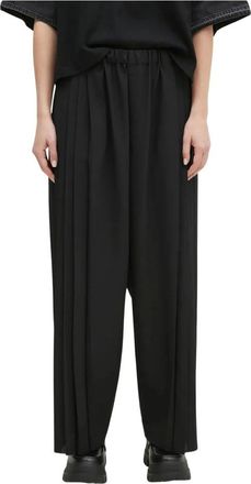 Undercover Pantalones Anchos de Pinzas - Trousers - Mujer - Negro - S