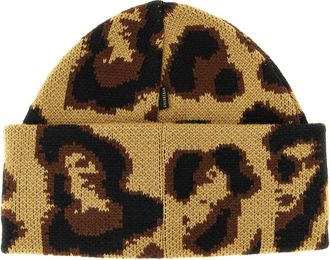 Goldbergh Jaguar Jacquard Knit Winter Hat - Caramel