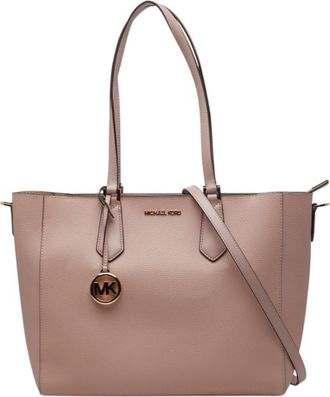 Michael Kors Pink Leather Pouch Shoulder Bag Tote Bag (Pre-Owned)