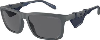 Emporio Armani EA4219 Polarized 610387 Mens Sunglasses Grey Size 57