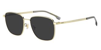 BOSS 1870/F/S Asian Fit J5G/IR Mens Sunglasses Gold Size 58