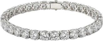 The M Jewelers NY Mens Thick Essential Tennis Bracelet in Silver at Nordstrom