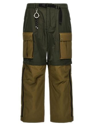 Moncler Green Regular Cargo Pants