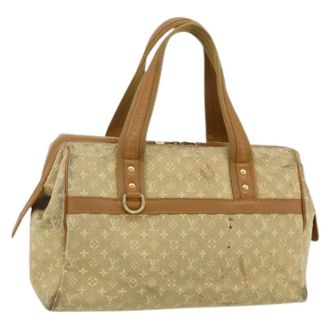 Louis Vuitton Pre-owned Handbags, female, Beige, Size: ONE SIZE Pre-owned Vintage Hand Bag