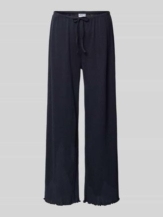 Jake*s Casual Pyjama-Hose mit elastischem Bund in Dunkelblau, Gr&ouml;&szlig;e L
