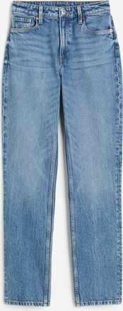 H&M Slim Straight Ultra High Jeans - Blue