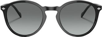 Vogue Eyewear round-frame sunglasses - men - Acetate - 51 - Black
