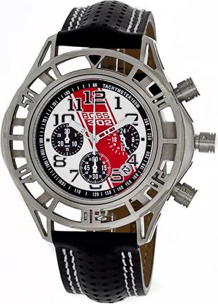 EQUIPE Mustang Boss 302 Chronograph Quartz Silver Dial Mens Watch EQB105