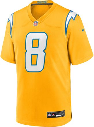 Nike Omarion Hampton Los Angeles Chargers Nike Mens NFL Game Jersey in Yellow | 67NM0FAL97F-A9Q