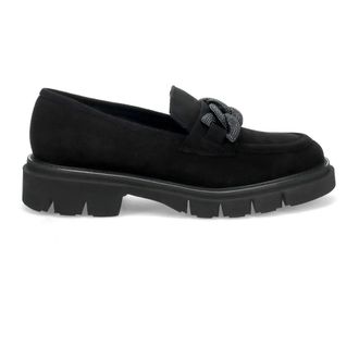 Luca Grossi Loafers, female, Black, Size: 8 US Luca Grossi Flat shoes Black