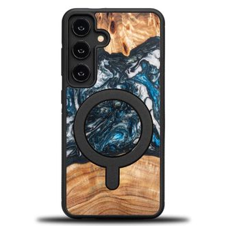 OEM Funda &Uacute;nica Bewood Para Samsung Galaxy S25 - Planetas - Tierra Con Magsafe
