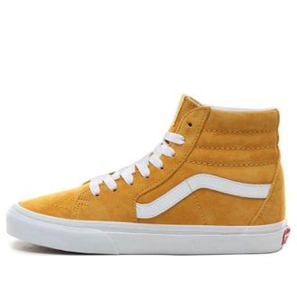 Vans in PIG SUEDE SK8-HI Mango Mojito Yellow VN0A4BV6V77
