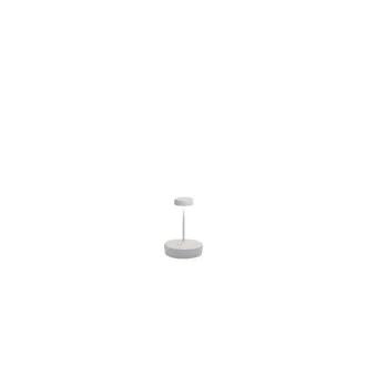 Zafferano L&aacute;mpara de mesa zafferano led de aluminio blanco 2w ip65 regulable