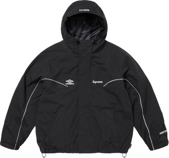 SUPREME x Umbro GORE-TEX Hooded Jacket Black SS25J4-BLACK